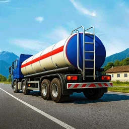 Ikon Oil Tanker Truck Parking Game